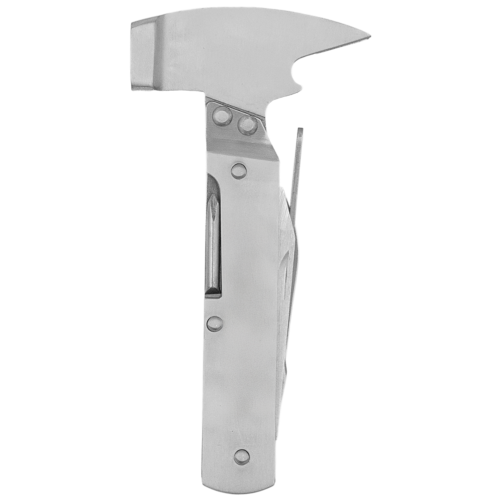 Zenport 12008 10-Function Pliers Multi-Tool with Carrying Case, Silver