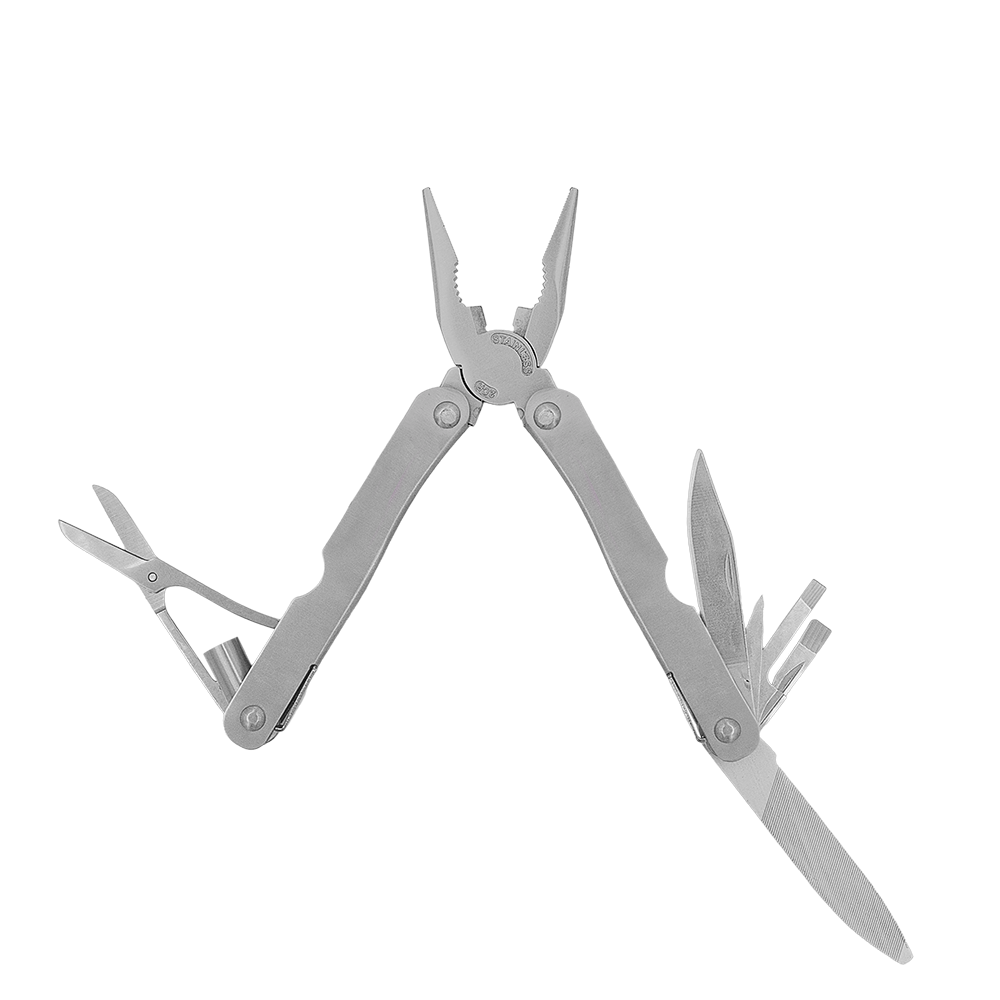 Zenport 13028 Multiherramienta de 20 funciones con estuche, color plateado