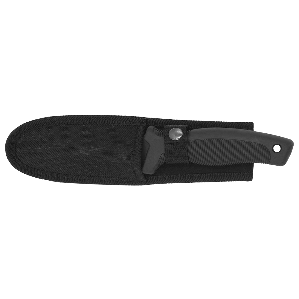 Zenport 14034G Hunting Knife, 9-Inch, 4.2 Inch Stainless Steel Blade, Black