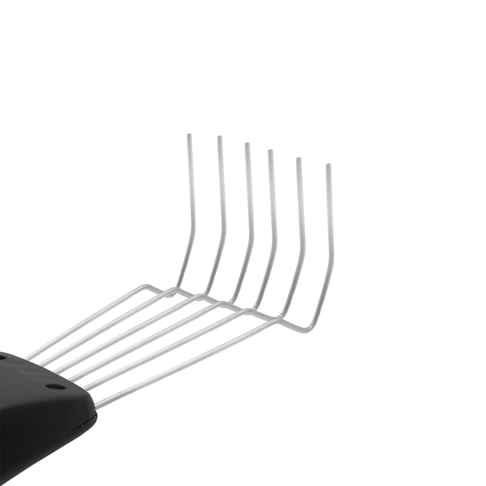 Zenport 15307A Adjustable Hand Rake, Green, Black