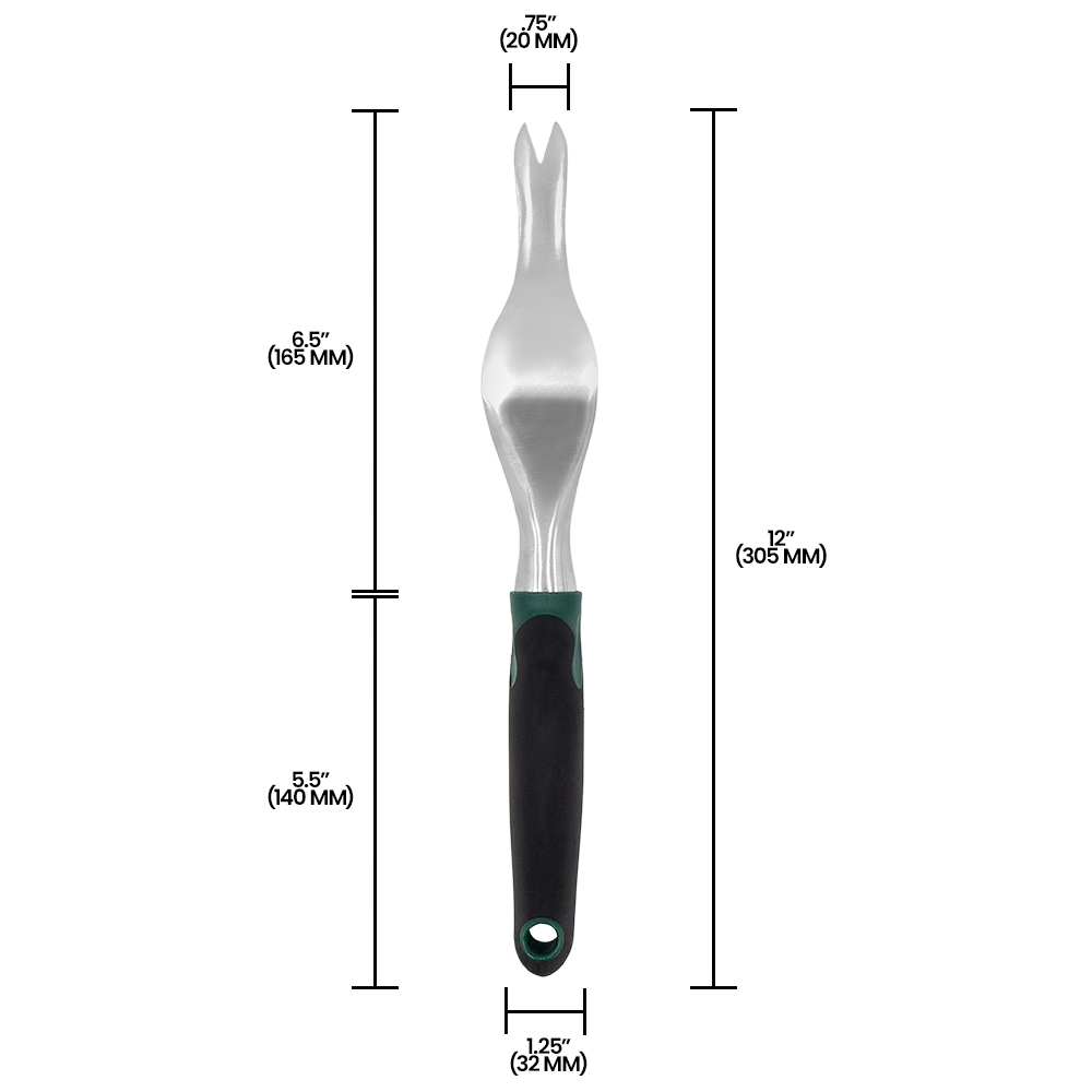 Zenport 15308D Grubber Weed Popper, 12-Inch, Black