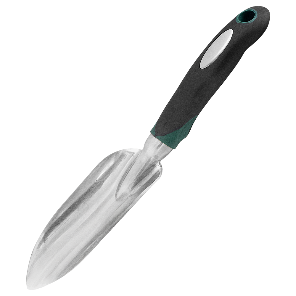 Zenport 15308B Aluminum Digging Trowel, Black