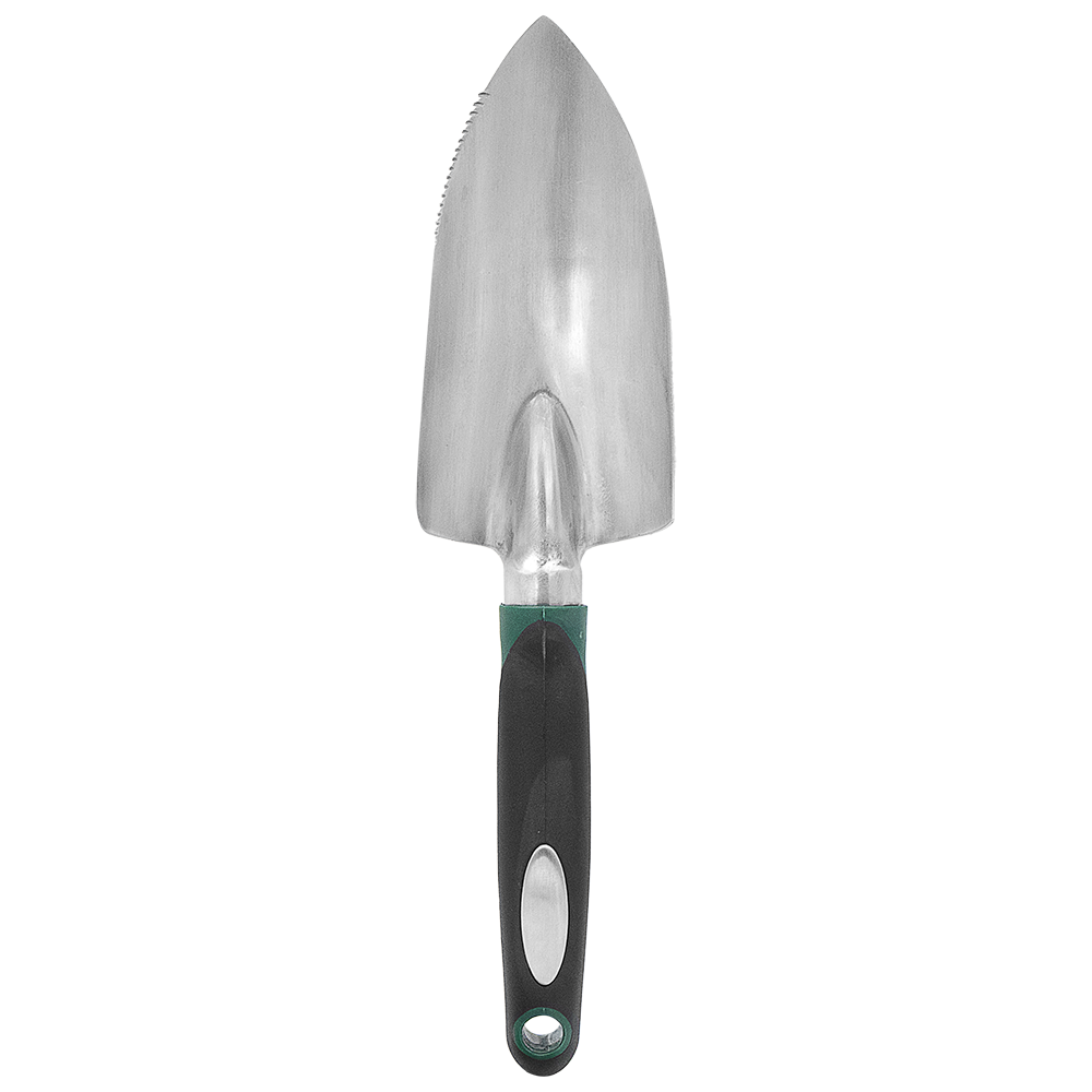 Zenport 15308B Aluminum Digging Trowel, Black