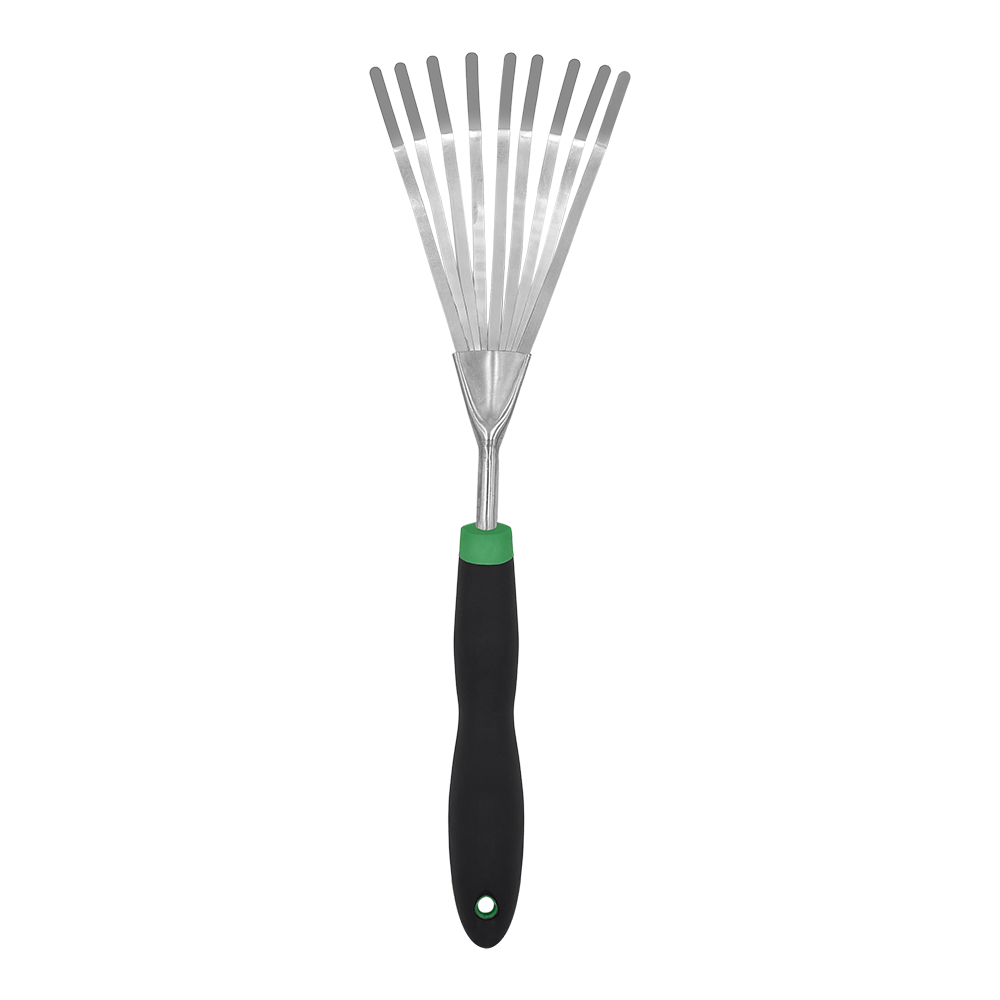 Zenport 15309D Mini Hand Rake, Black
