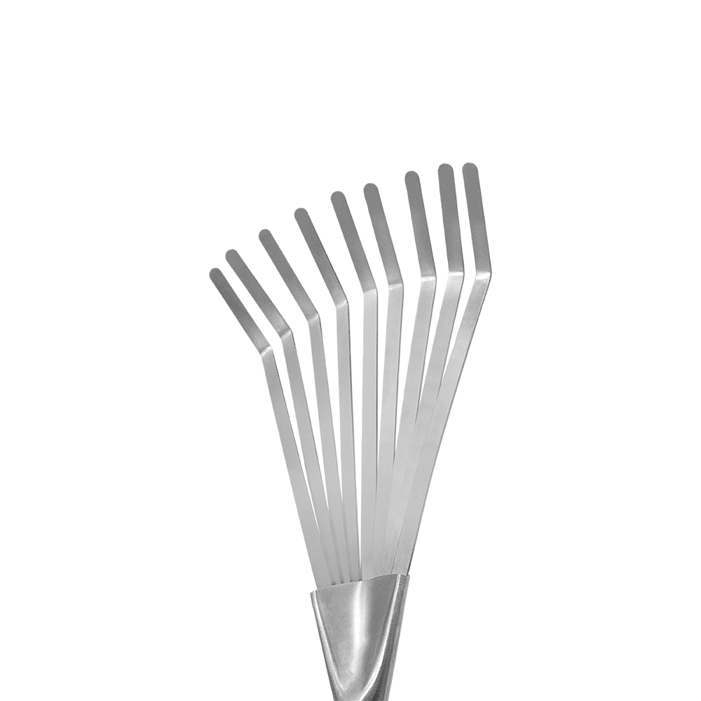 Zenport 15309D Mini Hand Rake, Black