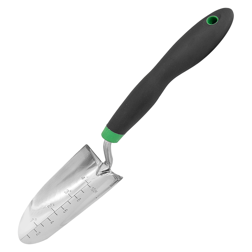 Zenport 15309E Comfort Grip Transplanting Trowel, Black