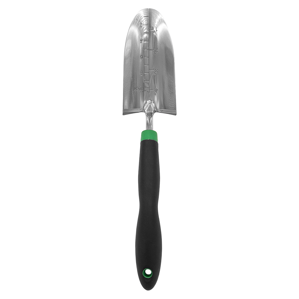 Zenport 15309E Comfort Grip Transplanting Trowel, Black