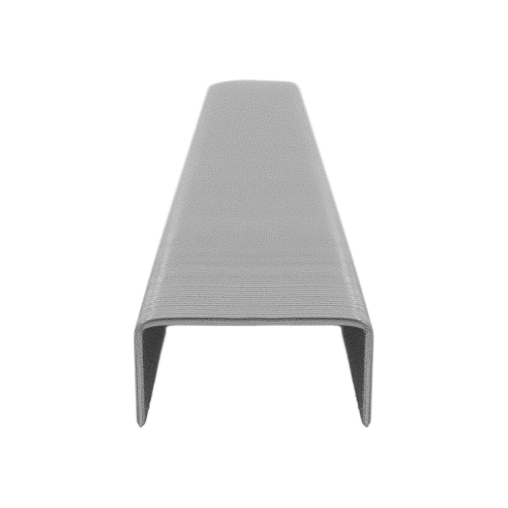 MAX MS93305 MAX 604E-L Staples for Tapener Tools (4,800 Per Pack), Silver