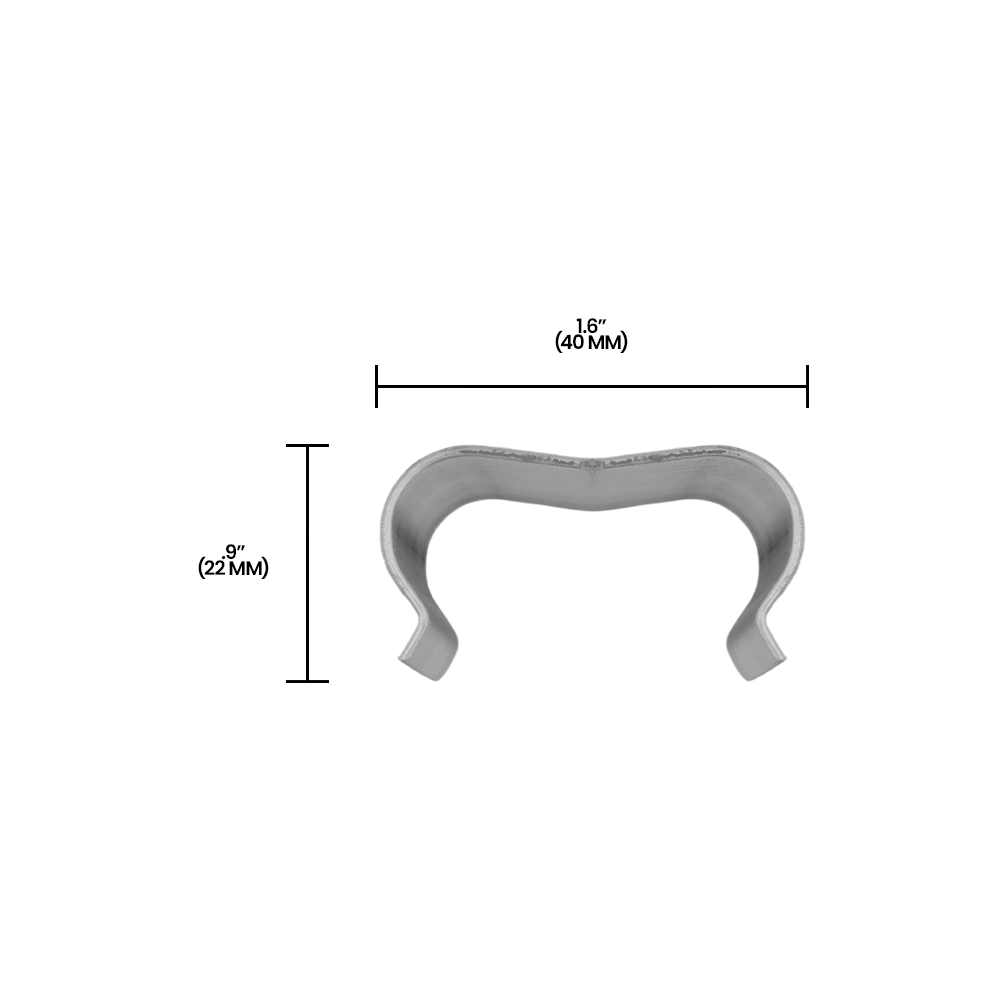 Zenport AE45 Fastening Staples, Box of 600, Silver