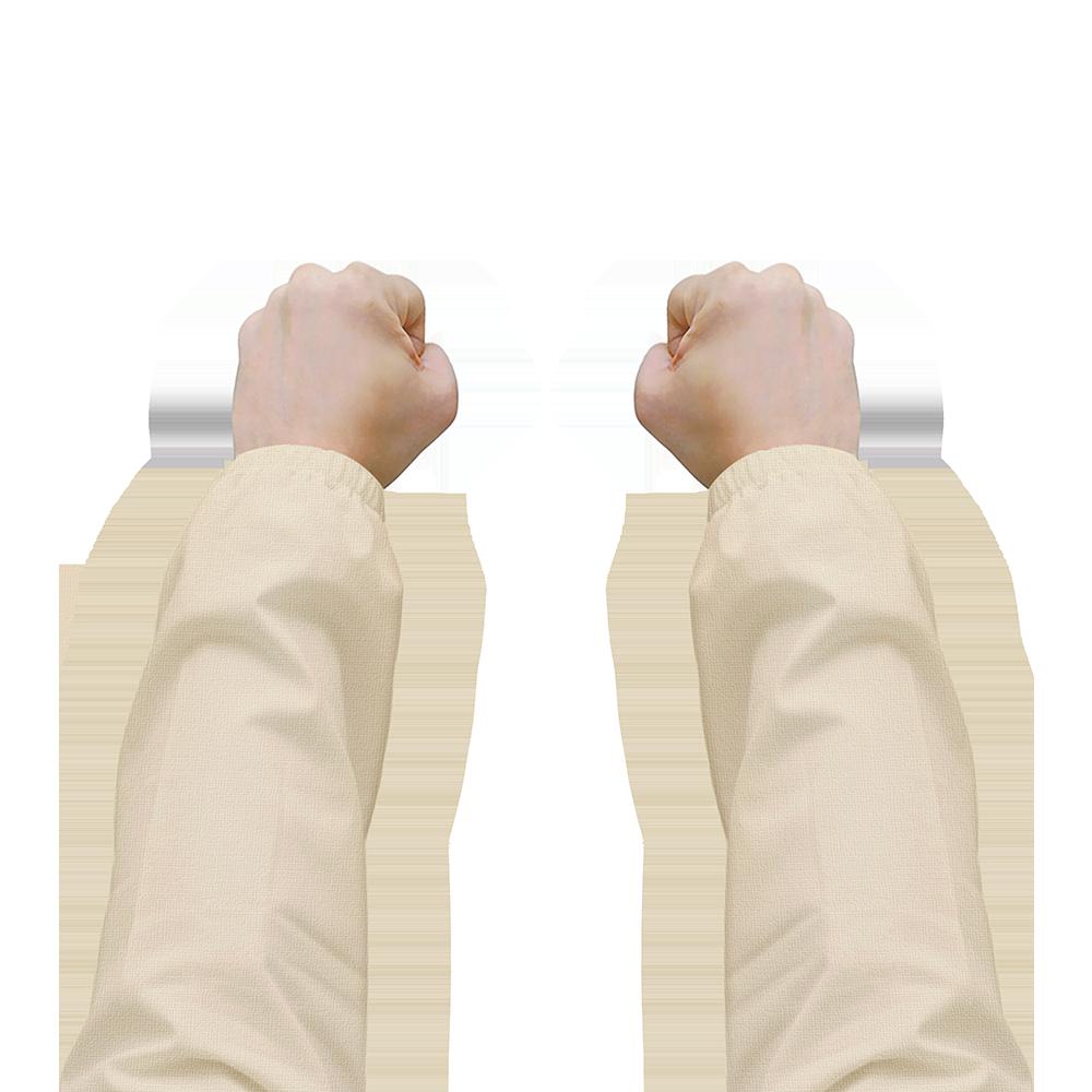 Zenport AG4020 Nylon Fruit Picking Sleeves, 1-Pair White, White