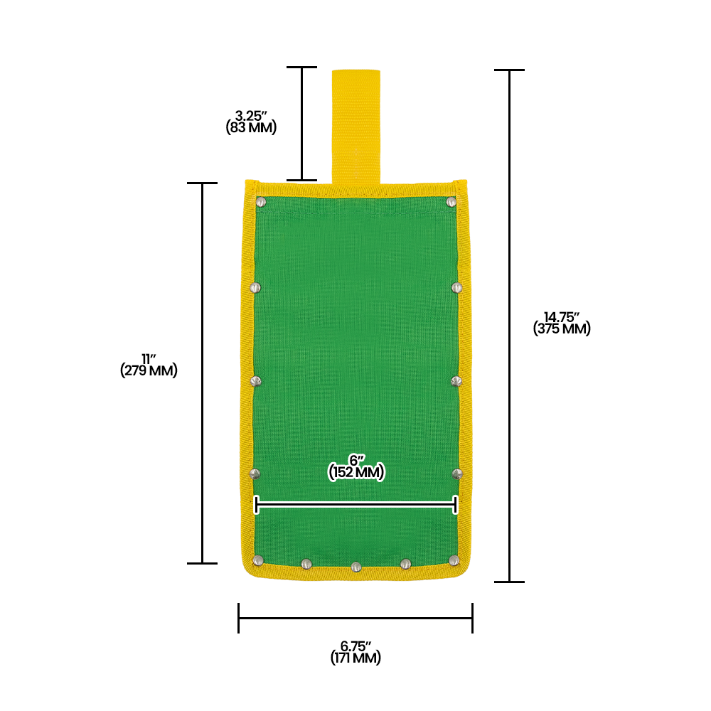 Zenport AG4024 Celery Knife Holster, Single Pocket Pouch
