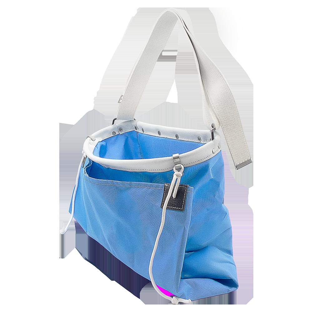 Zenport AG416 Soft Shell Fruit Harvest Bag Sling, 44-Pound, Blue
