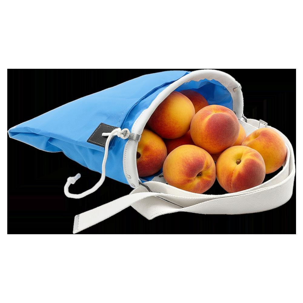 Zenport AG416 Soft Shell Fruit Harvest Bag Sling, 44-Pound, Blue