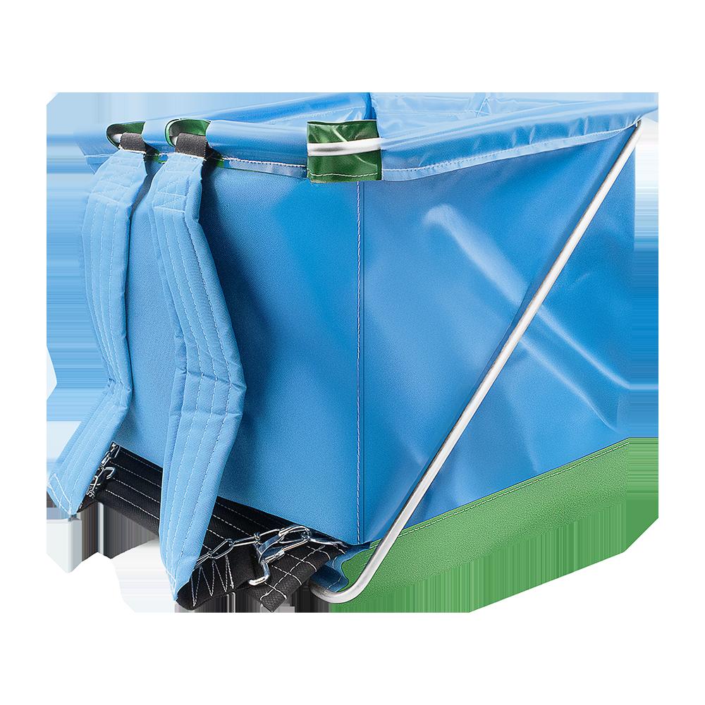 Mochila Zenport AG418 para la recolección de alcachofas, azul, azul