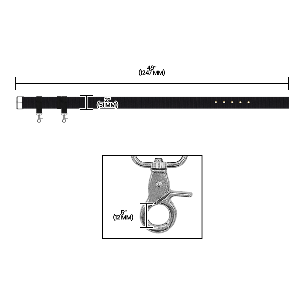 Zenport AG423 AgriKon Blueberry Picking Belt, Black
