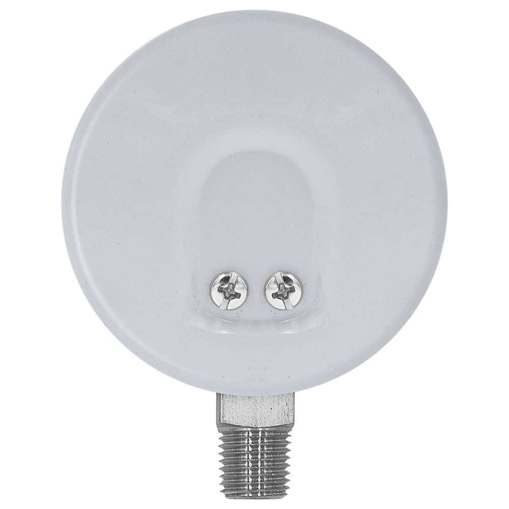 Zenport APG60 Ammonia Gas Pressure Gauge, 60 PSI, Silver