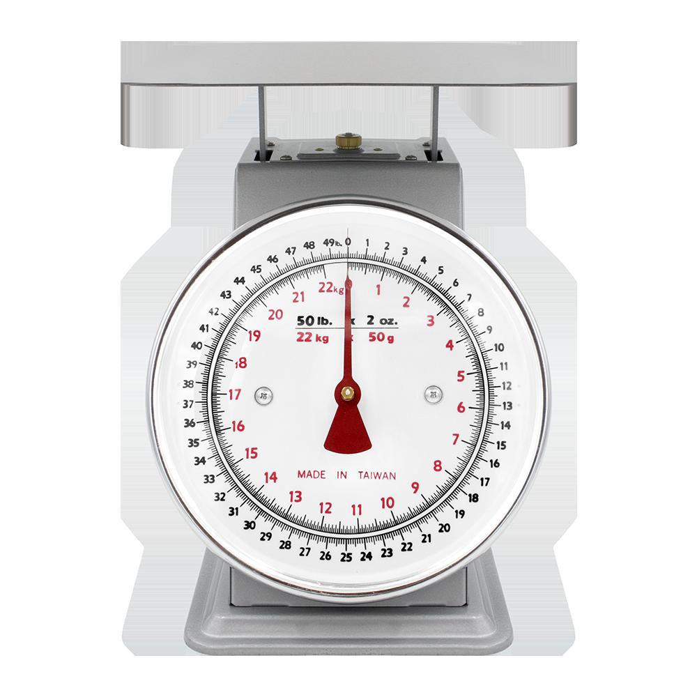 Zenport AZD50 Platform Mechanical Dial Scale, 50-Pound
