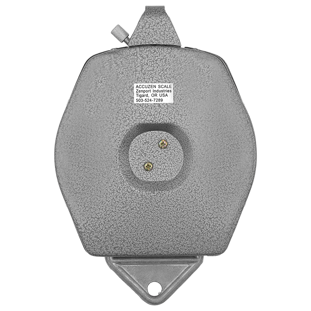 Zenport AZDH100 Hanging Mechanical Dial Scale, 100-Pound, Silver