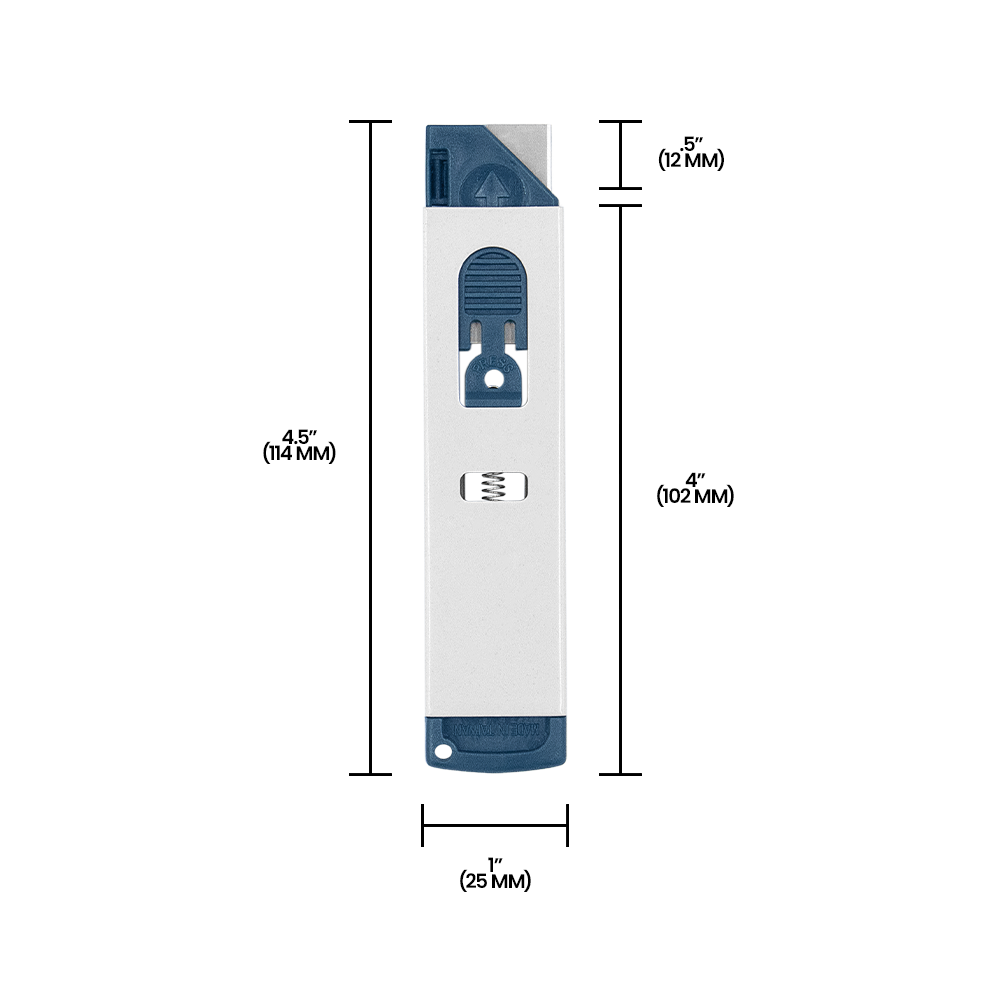 Navaja multiusos Zenport BGK9 Speedy Cutter, gris