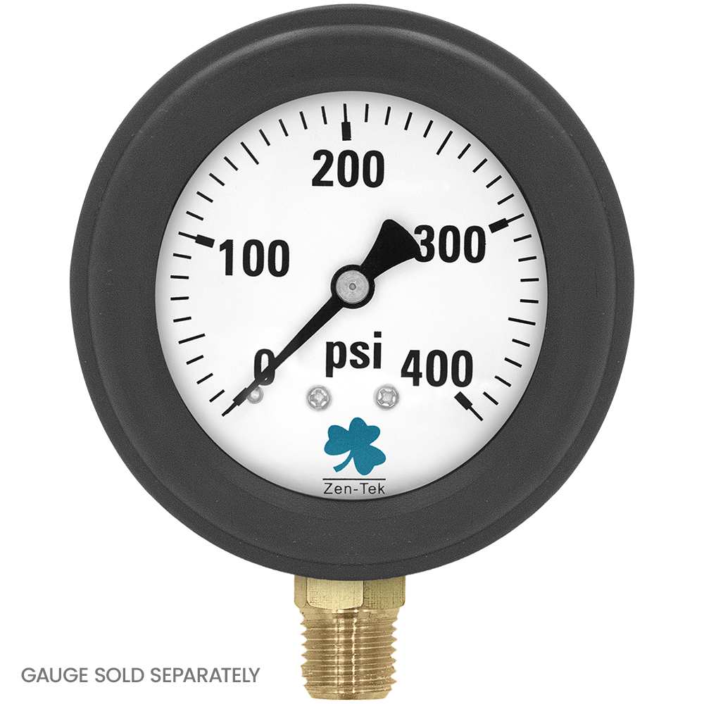 Zenport DN63 Rubber Gauge Protector, Back Mount, Black