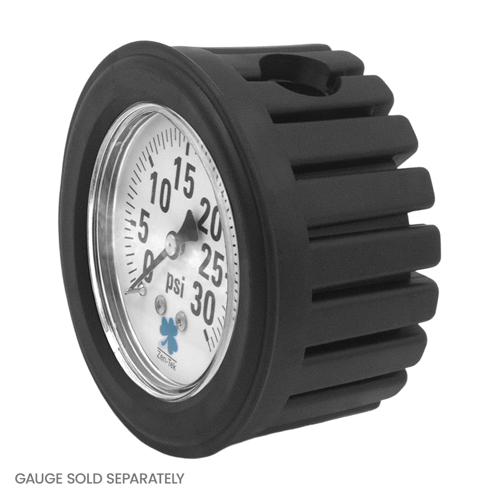 Zenport DN63 Rubber Gauge Protector, Back Mount, Black