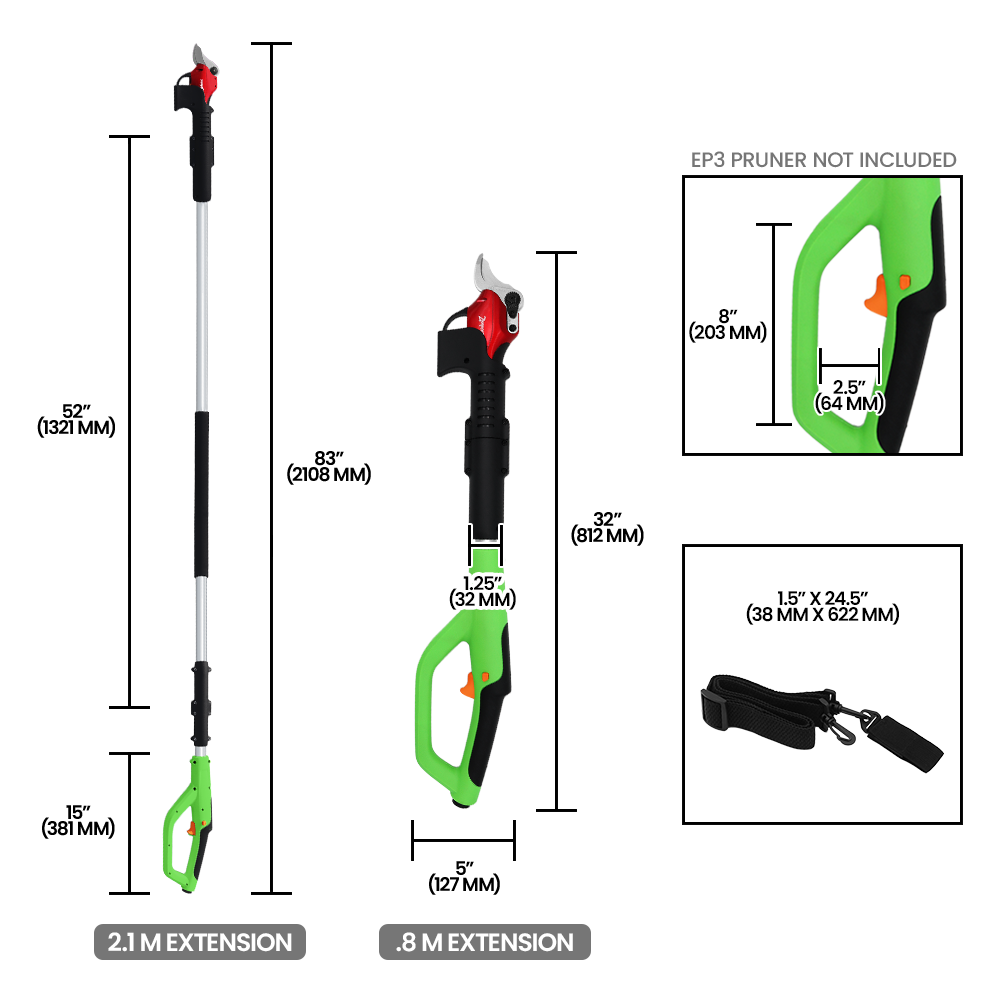 Zenport EP-POLEKIT Pole Extension Kit for EP3 ePruner
