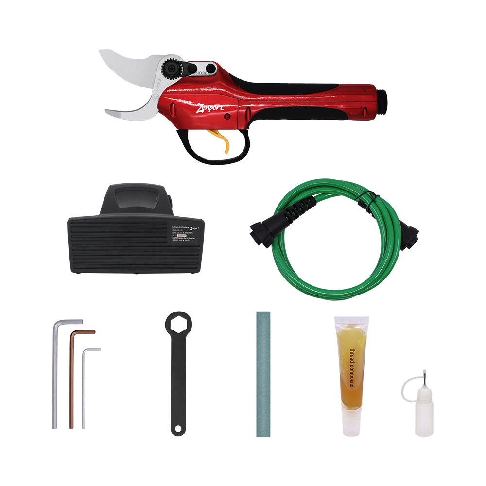 Podadora eléctrica a batería Zenport EP3 ePruner, corte de 1,4 pulgadas