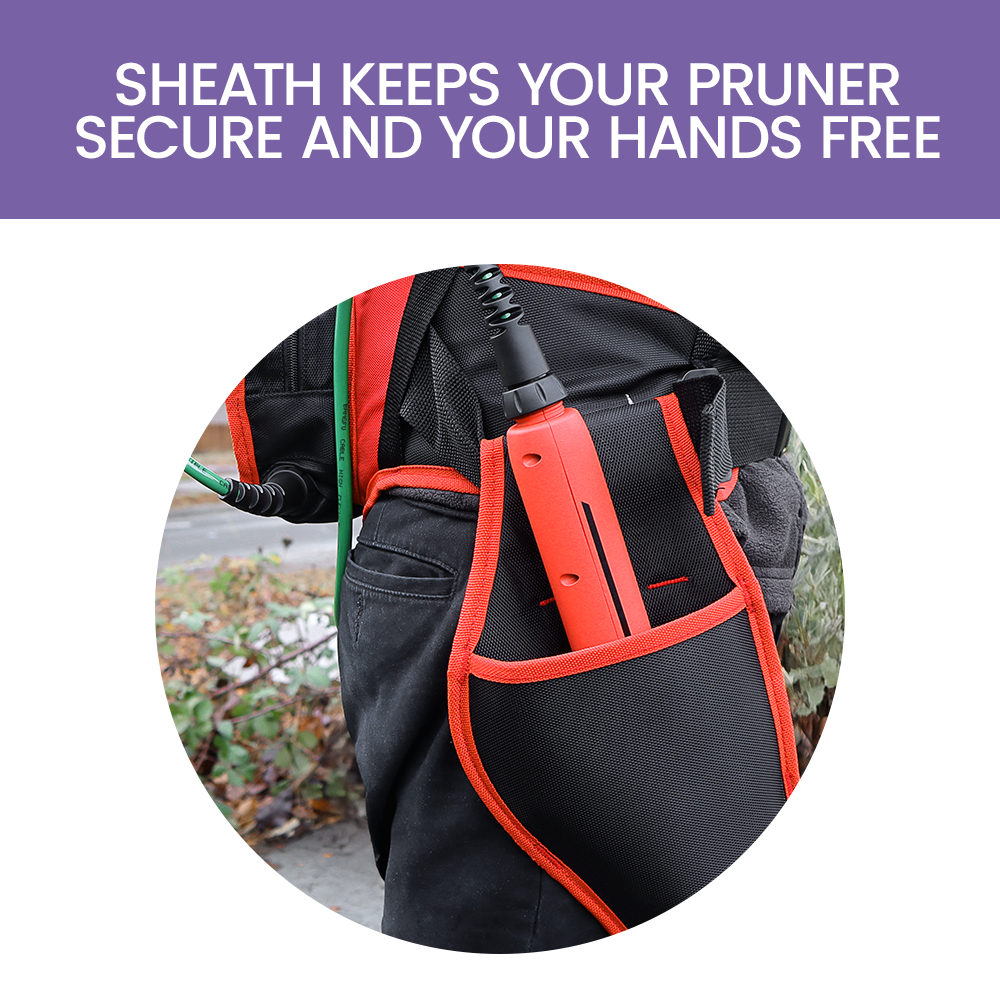 Zenport EP4 Large Battery Powered Electric Pruner, 12-Hour, 1.5-Inch Cut