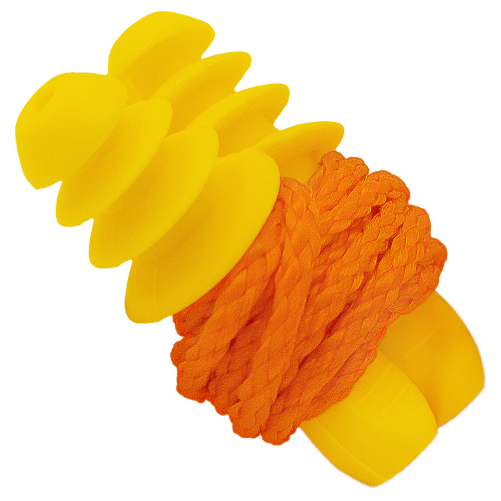 Zenport EP565 Easy-Fit Ear Plugs with Corded Nylon Neck String and Case, Box of 50 pairs