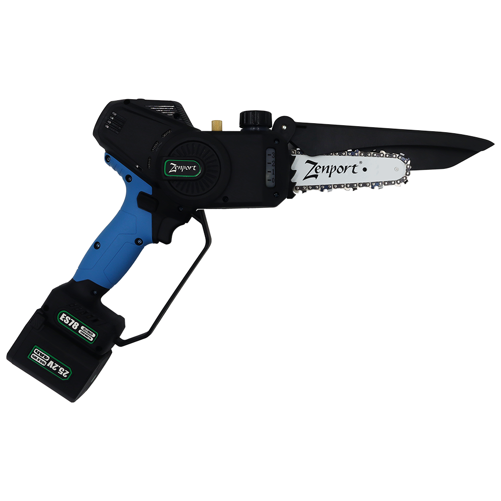 Zenport ES78 Cordless, Battery Powered, 6-Inch Blade Chain Saw