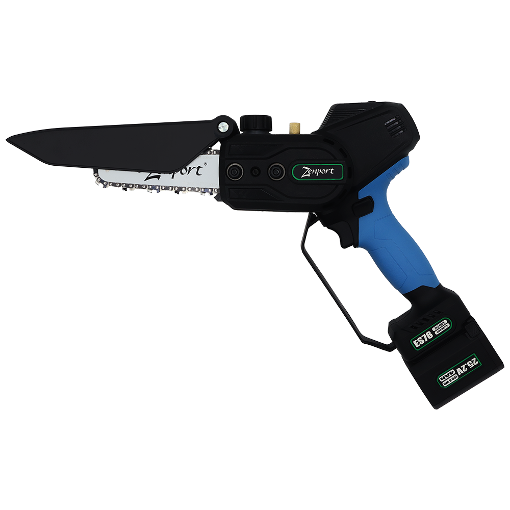 Zenport ES78 Cordless, Battery Powered, 6-Inch Blade Chain Saw