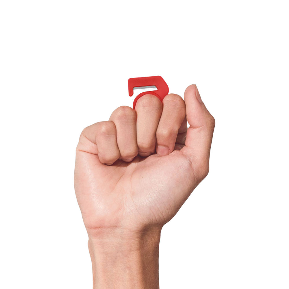 Zenport FGK9R Speedy Cutter Ring Knife, Red