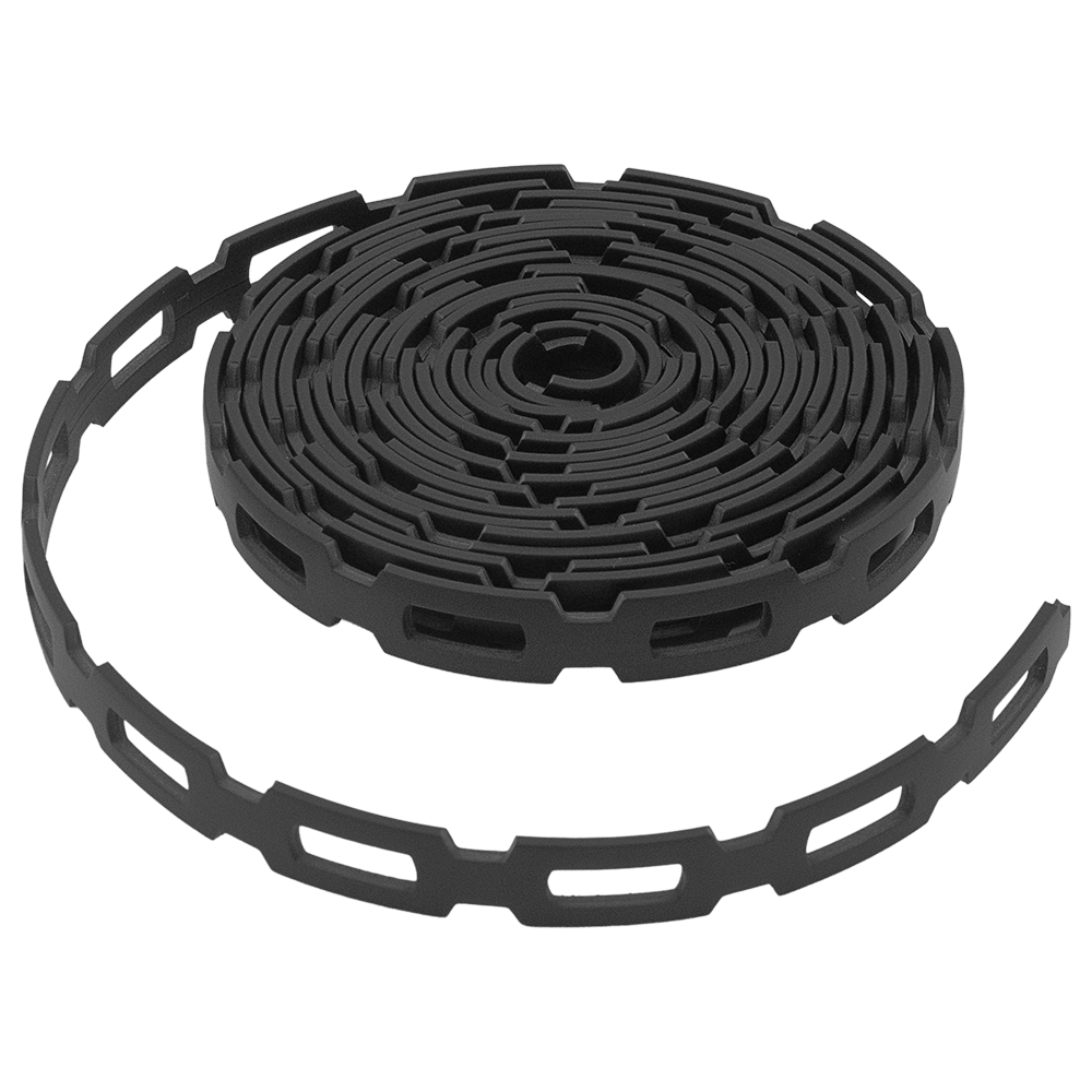 Zenport GA305 Interlocking Tree/Plant Support Chain Tie (3m Long), Black