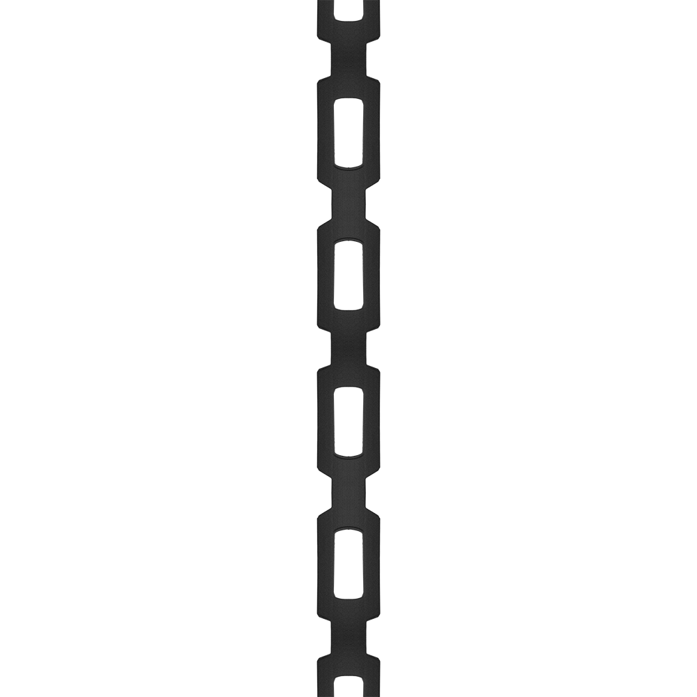 Zenport GA305 Interlocking Tree/Plant Support Chain Tie (3m Long), Black