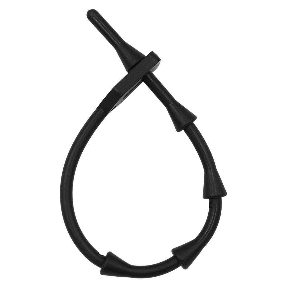 Zenport GA307 Easy Plant Tie, 6.75" (15 Per Pack), Black