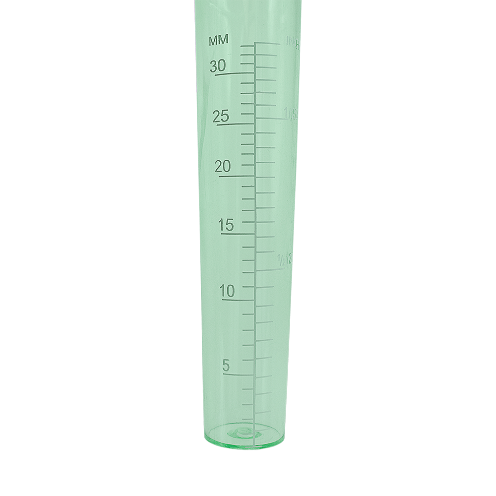 Zenport GA521 Rain Gauge, Green