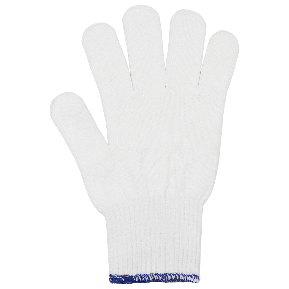 Zenport GN025 10 Gram Tetoron Poly Fiber Glove Liners, 12-Pair, White