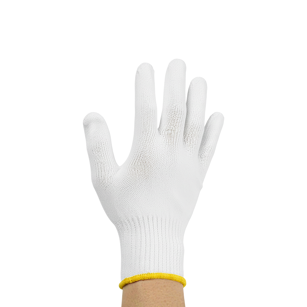 Zenport GN026 7 Gram Nylon Glove Liners, 12-Pair, White