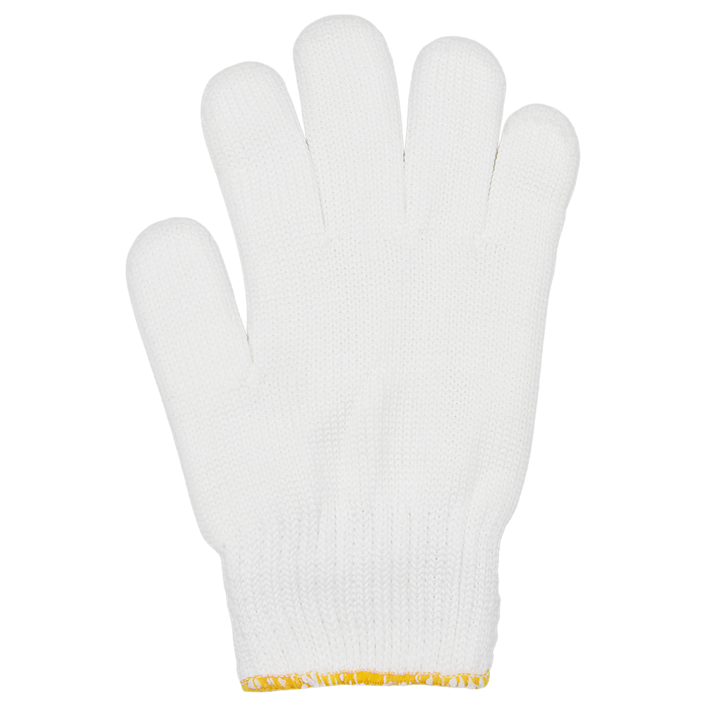 Zenport GN026 7 Gram Nylon Glove Liners, 12-Pair, White