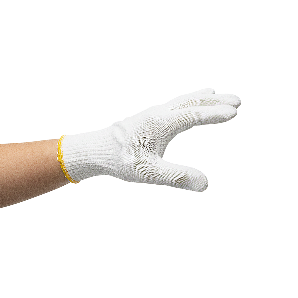 Zenport GN026 7 Gram Nylon Glove Liners, 12-Pair, White