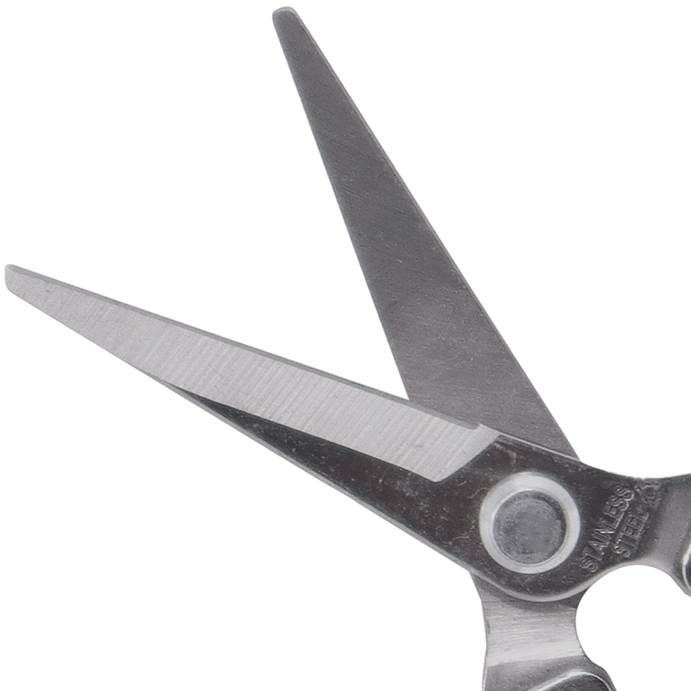 Zenport H300SC Harvest Shear, Long Curved Blade, 2 Inch Stainless Steel Blades, Red