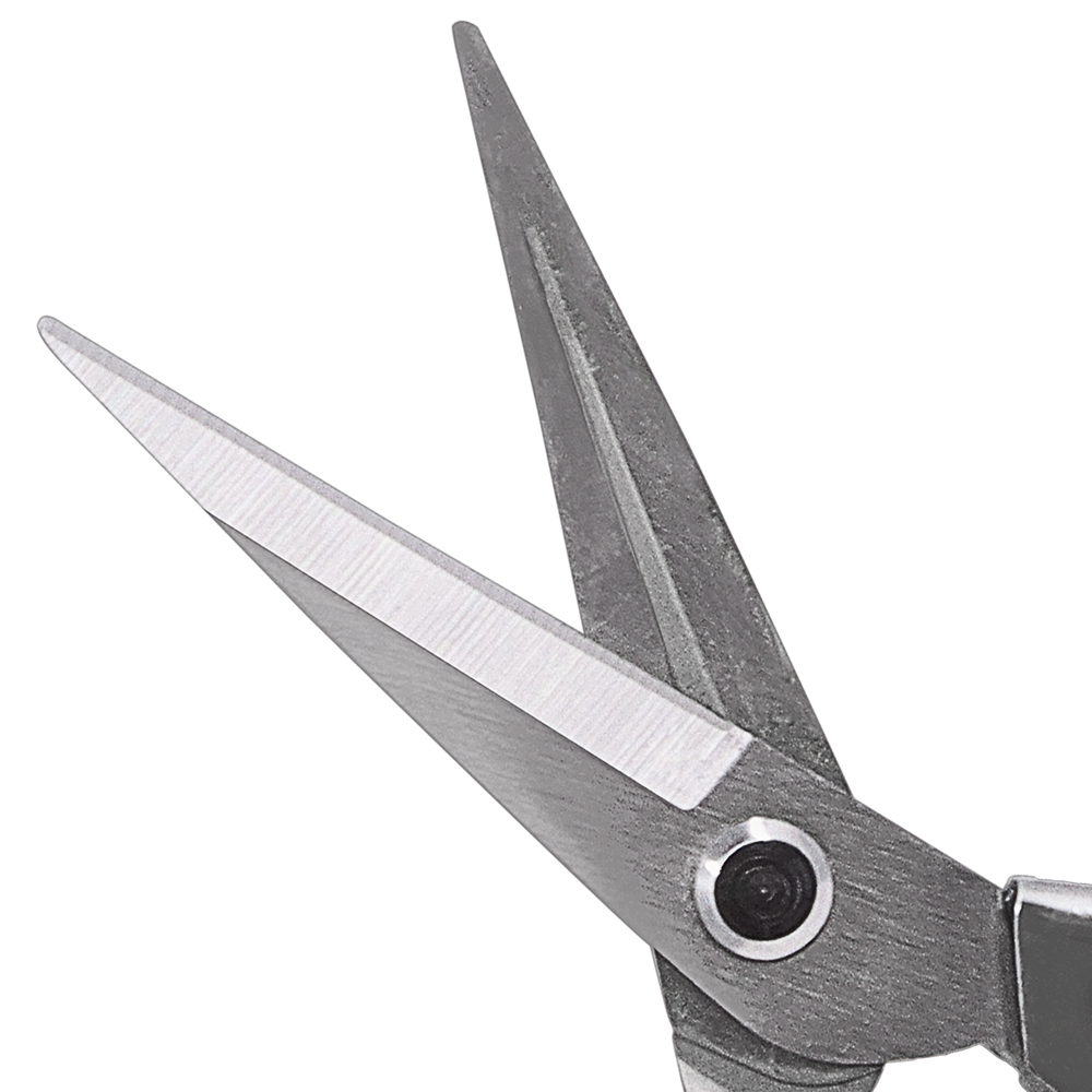 Zenport H300S Harvest Shear, Long Straight, 2 Inch Stainless Steel Blades, Red