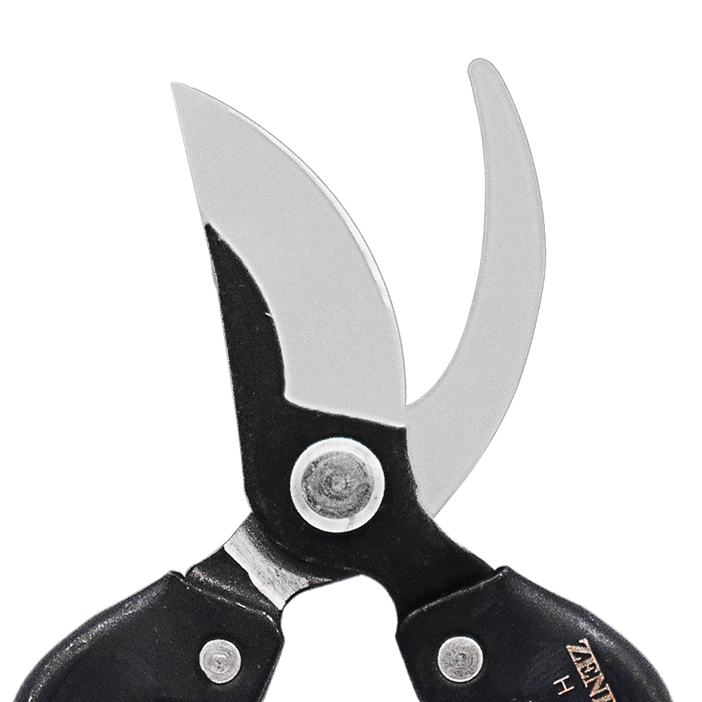 Zenport H304 Bypass Harvest and Utility Shear, 1.5 Inch Carbon Steel Blades, Red