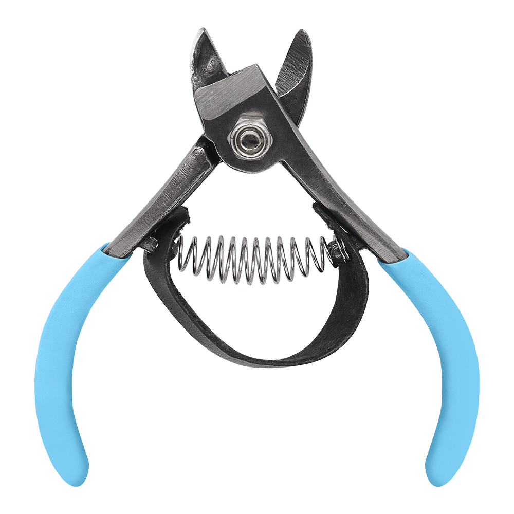 Cortadora de frutas forjada Zenport H320L Fuji/Orange con correa, 5 pulgadas, azul