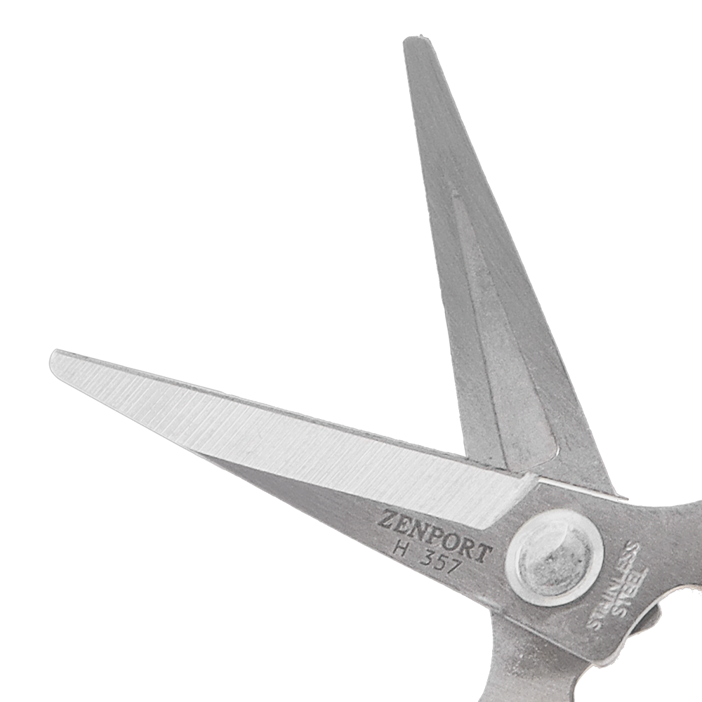 Zenport H357 Comfi-Grip Harvest Shear, Curved Blade, 2 Inch Stainless Steel Blades, Black/Yellow