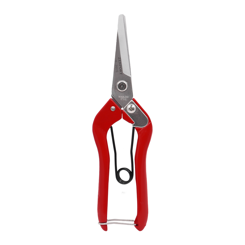 Zenport H360S Heavy Duty Thinning Shear, Blade, 2 Inch Stainless Steel Blades, Red