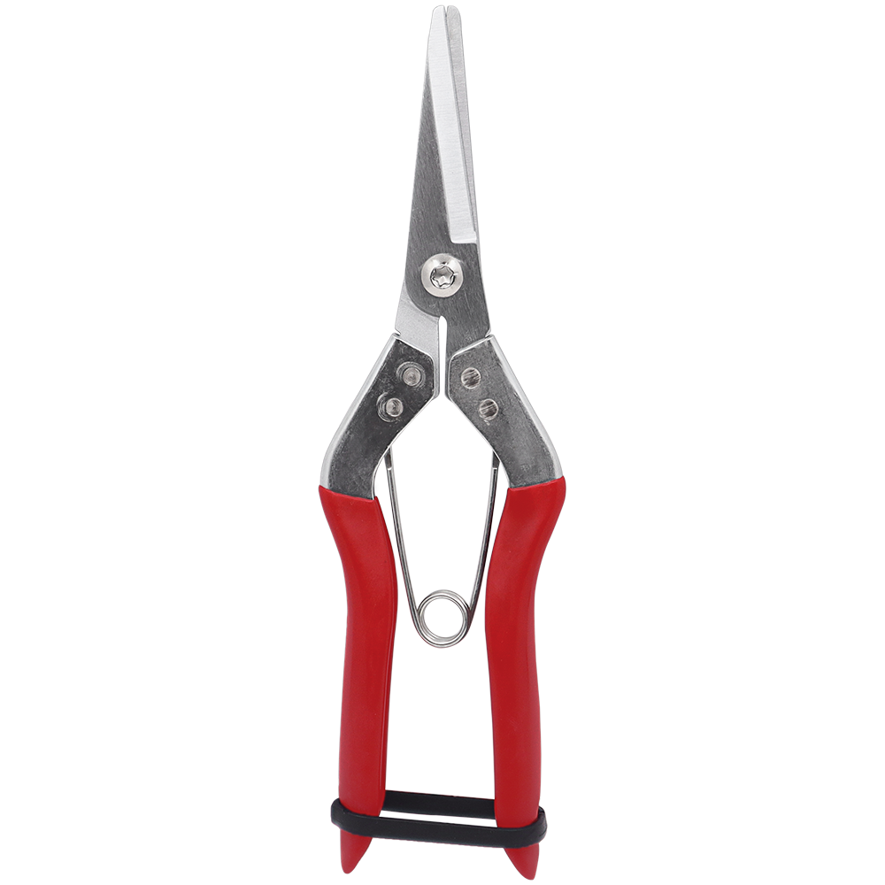 Zenport H970 Deluxe Thinning Shear Straight Edge Blade, 2.5 Inch Carbon Steel Blades, Red