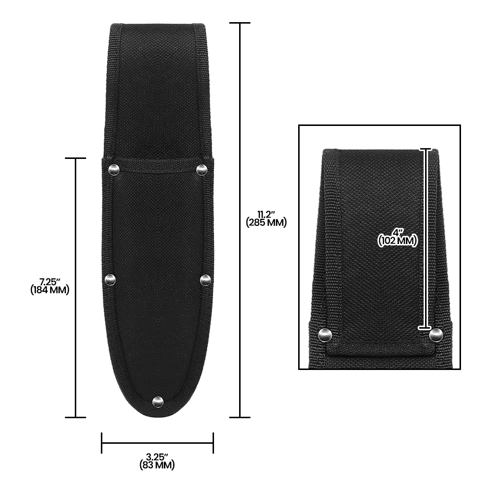 Zenport HJ245 Nylon Pouch for K-Series Knives, Brown