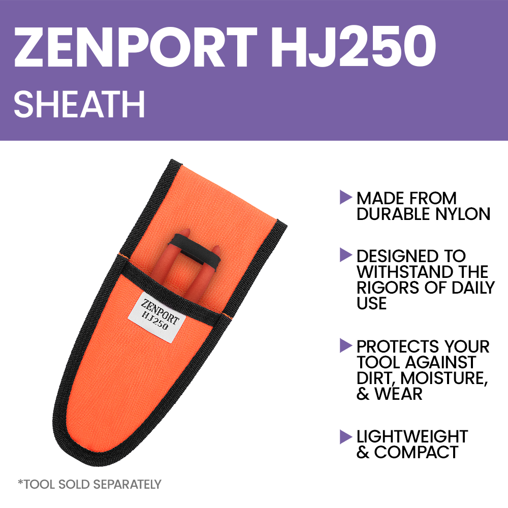 Zenport HJ250 Pruner Sheath Belt Clip, Red