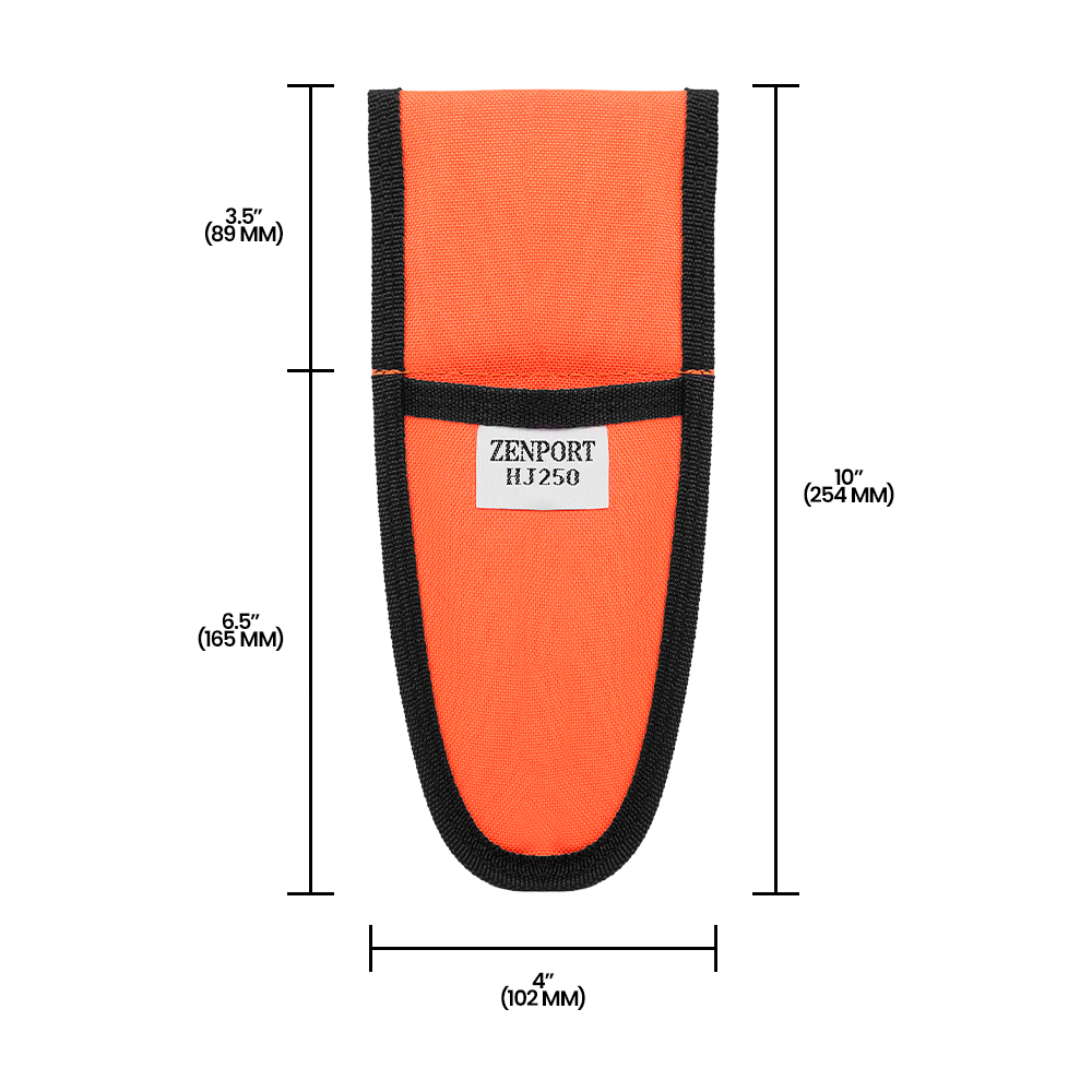 Clip para cinturón para funda de podadora Zenport HJ250, color rojo